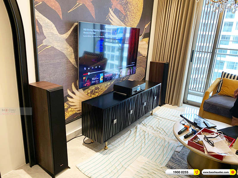 Lắp đặt dàn karaoke, nghe nhạc trị giá hơn 20 triệu cho chú Nam tại TP HCM