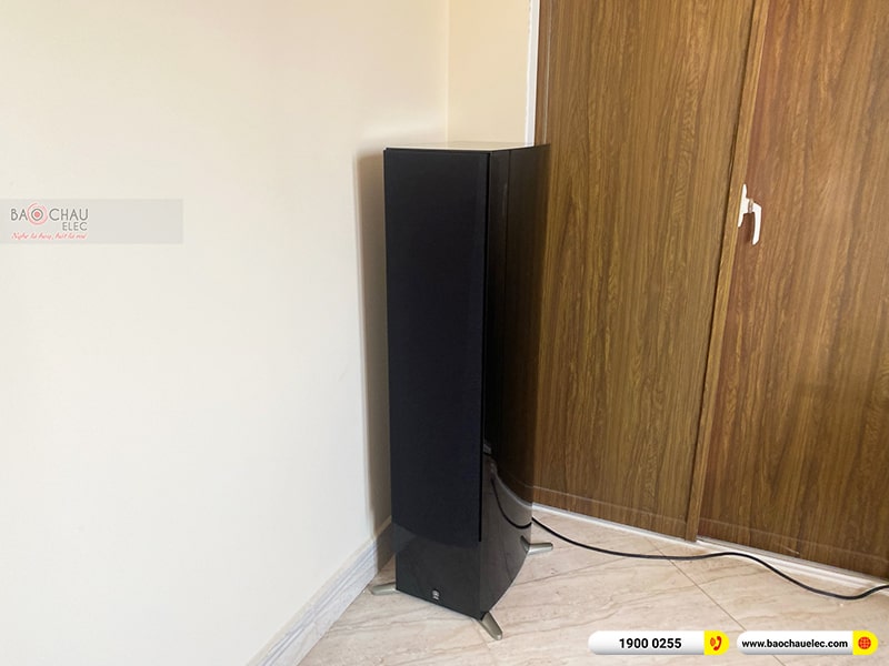 Lắp đặt dàn nghe nhạc trị giá hơn 30 triệu cho anh Cương tại TP HCM (Yamaha NS-777, Denon PMA-900HNE)