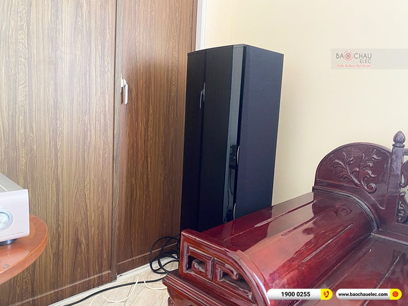 Lắp đặt dàn nghe nhạc trị giá hơn 30 triệu cho anh Cương tại TP HCM (Yamaha NS-777, Denon PMA-900HNE)
