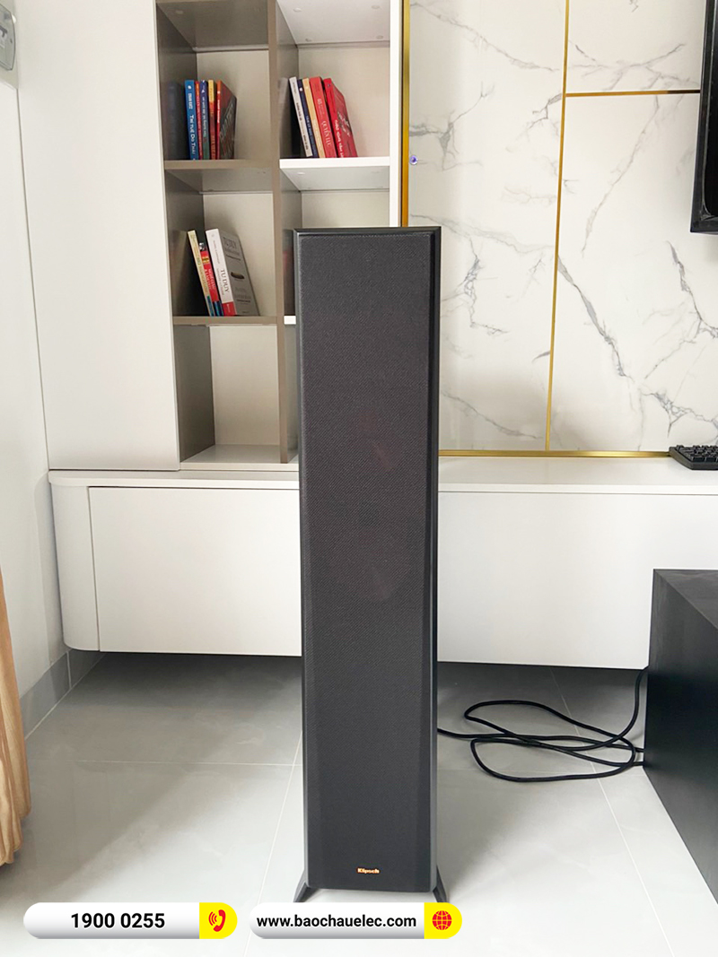 Lắp đặt dàn nghe nhạc trị giá gần 50 triệu cho anh Thọ tại TPHCM (Klipsch RP-6000F II, Denon DRA-800H, Klipsch R121SW)