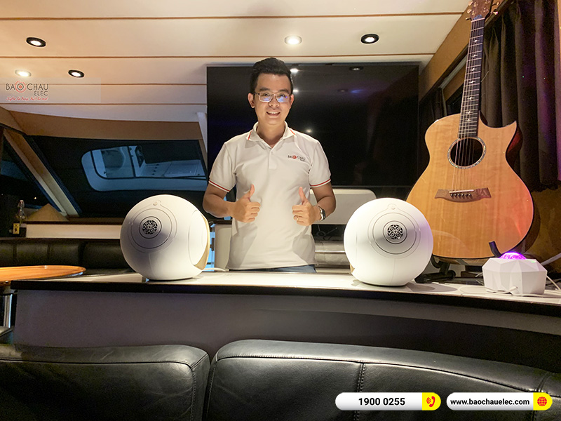 Lắp đặt Loa Devialet Phantom I 108DB Opera de paris đỉnh cao cho anh Hải tại Quận 7 &ndash; TP HCM