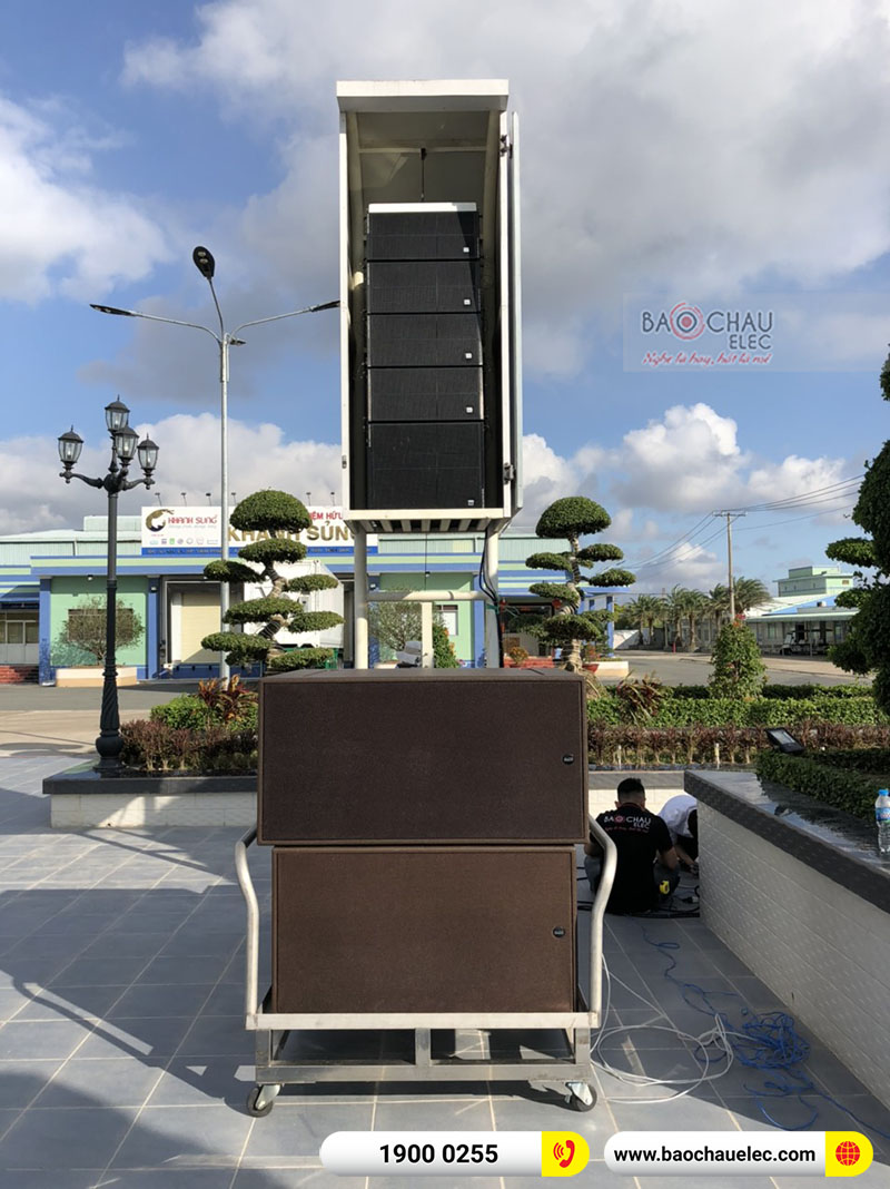 Nâng cấp dàn âm thanh hội trường Line Array Alto cho CT Khánh Sủng tại Quận 7 - HCM