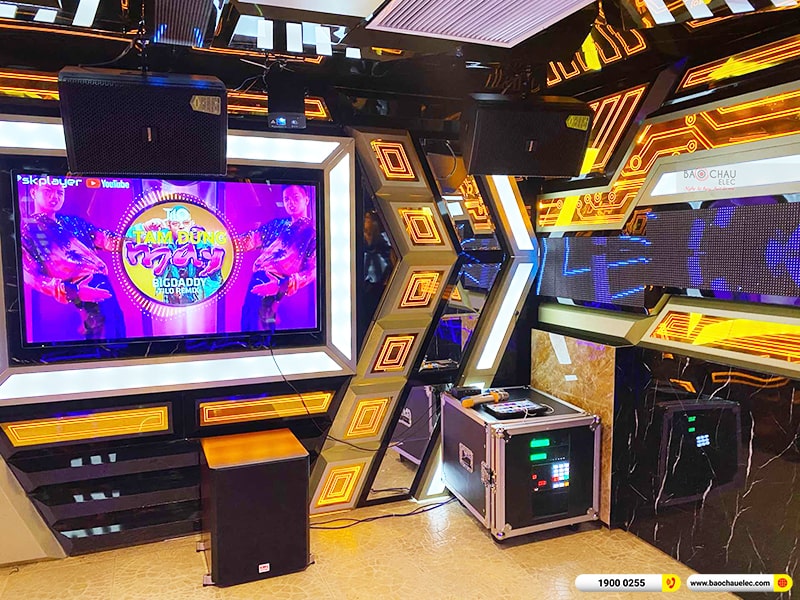 Lắp đặt hệ thống phòng hát quán karaoke kinh doanh anh Bình tại TPHCM (Domus DP6100, VM640A, BPR-8500, UGX12, BKSound M8,…)