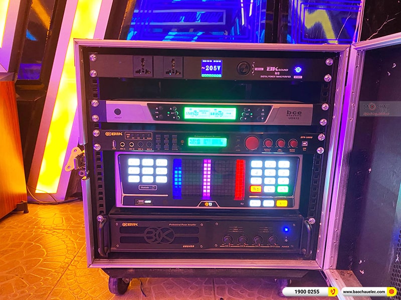 Lắp đặt hệ thống phòng hát quán karaoke kinh doanh anh Bình tại TPHCM (Domus DP6100, VM640A, BPR-8500, UGX12, BKSound M8,…)
