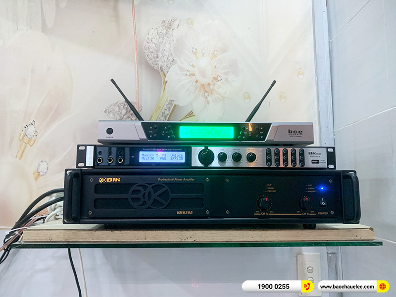 Lắp đặt dàn karaoke trị giá hơn 40 triệu cho anh Hậu tại TPHCM (BMB CSS 1210SE, VM620A, X6 Luxury, SW512C, UGX12 Luxury) 
