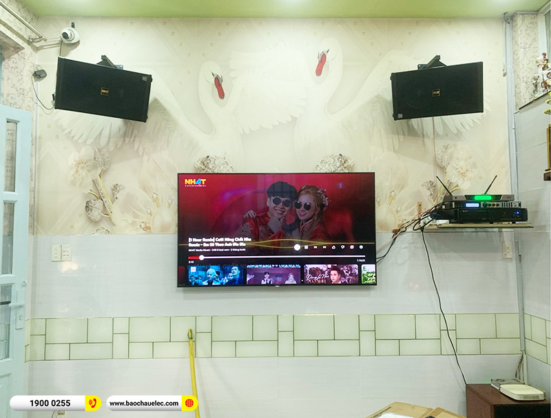 Lắp đặt dàn karaoke trị giá hơn 40 triệu cho anh Hậu tại TPHCM (BMB CSS 1210SE, VM620A, X6 Luxury, SW512C, UGX12 Luxury) 