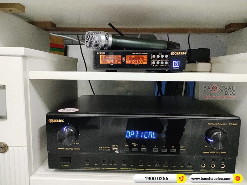 Lắp đặt dàn karaoke anh Dũng tại TPHCM