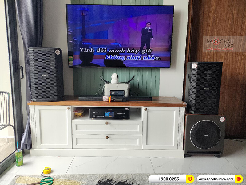 Lắp đặt dàn karaoke anh Trung tại TPHCM