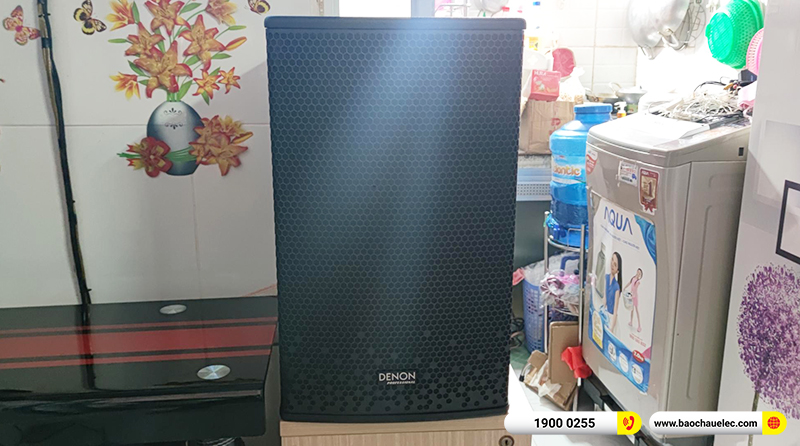 Lắp đặt d&agrave;n karaoke trị gi&aacute; hơn 30tr cho anh Khải tại TPHCM (Denon DP-R212, VM620A, KX180A, BJ-U550) 