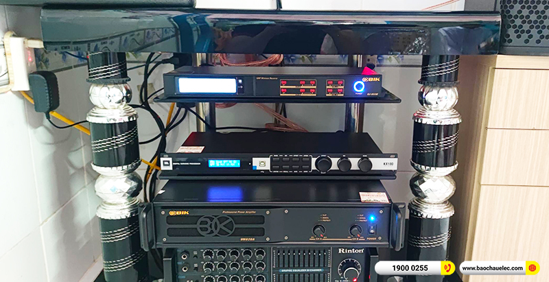 Lắp đặt d&agrave;n karaoke trị gi&aacute; hơn 30tr cho anh Khải tại TPHCM (Denon DP-R212, VM620A, KX180A, BJ-U550) 