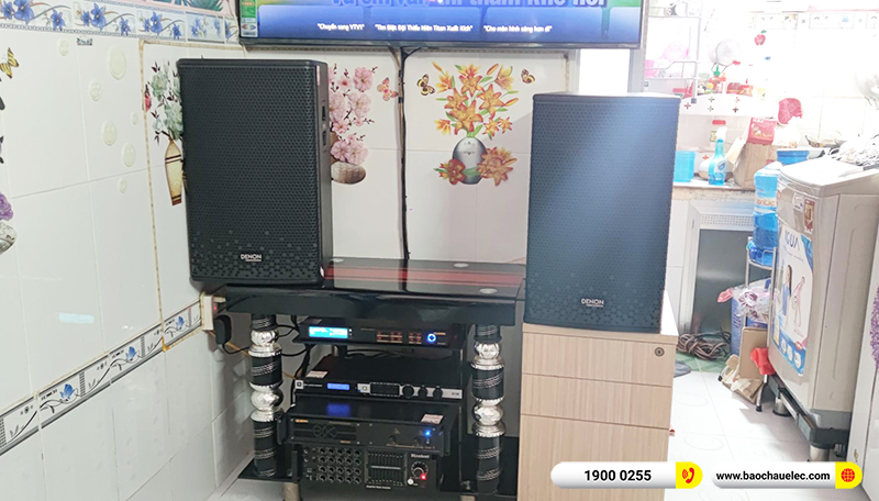 Lắp đặt d&agrave;n karaoke trị gi&aacute; hơn 30tr cho anh Khải tại TPHCM (Denon DP-R212, VM620A, KX180A, BJ-U550) 