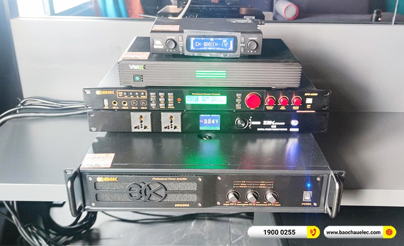 Lắp đặt dàn karaoke trị giá hơn 70 triệu cho chị Hạnh tại TPHCM (BMB CSS 1210SE, VM630A, BPR-5600, BJ-W66 Plus, VM300,…) 