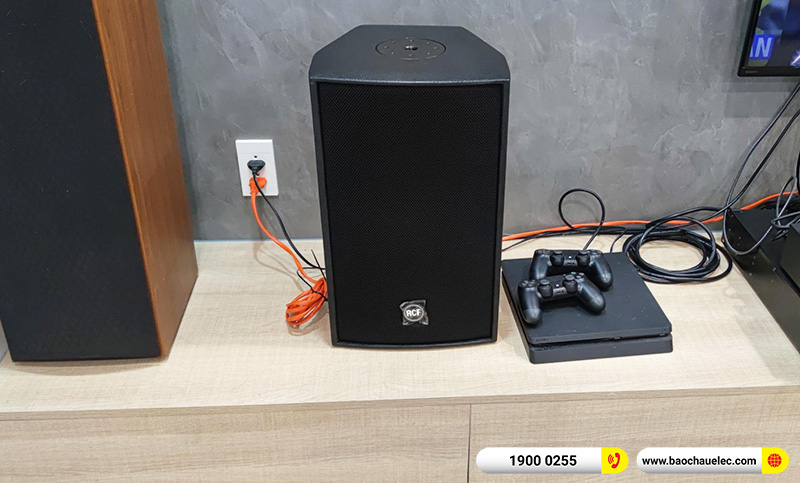 Lắp đặt dàn karaoke trị giá hơn 90 triệu cho chị Hoan tại TPHCM (RCF C3110-126, VM830A, K9900II Luxury, BJ-W66 Plus, BCE VIP3000)
