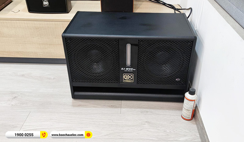 Lắp đặt dàn karaoke trị giá hơn 90 triệu cho chị Hoan tại TPHCM (RCF C3110-126, VM830A, K9900II Luxury, BJ-W66 Plus, BCE VIP3000)