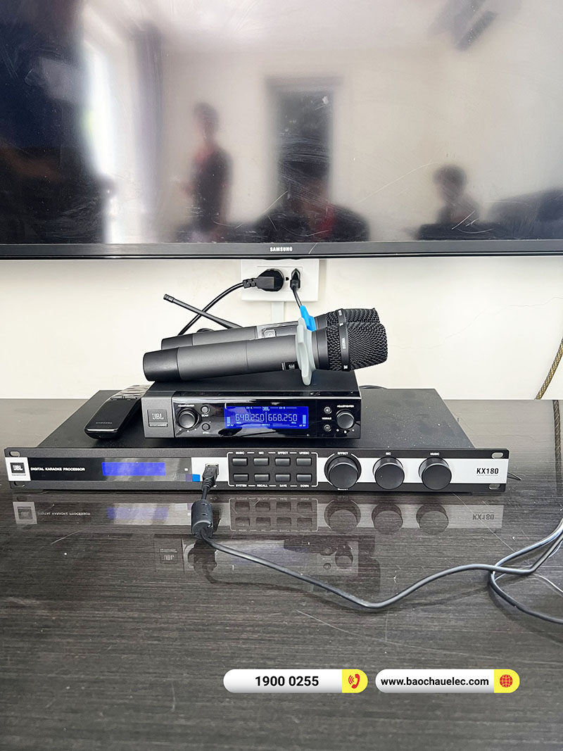 Lắp đặt d&agrave;n karaoke di động Bose 132tr cho anh Lai tại TPHCM (Bose L1 Pro16, JBL KX180A, JBL VM200) 