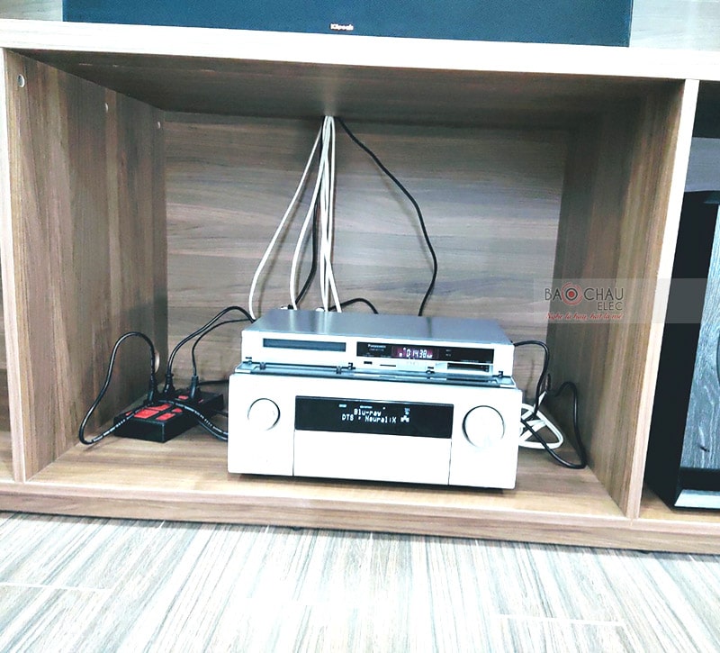 Dàn nghe nhạc cao cấp của gia đình anh Tuấn h7