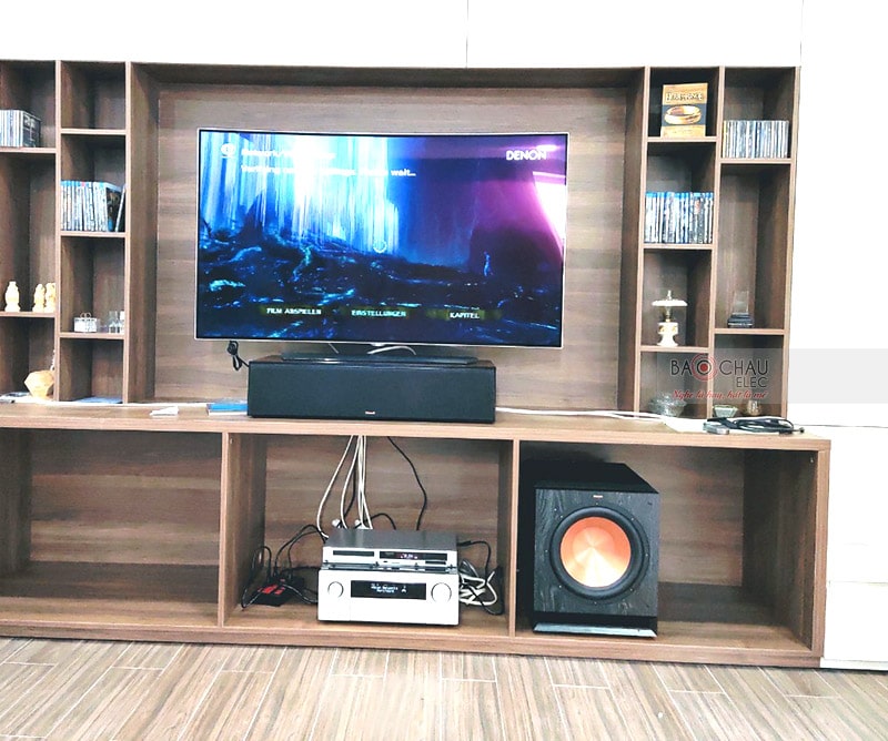 Dàn nghe nhạc cao cấp của gia đình anh Tuấn h8