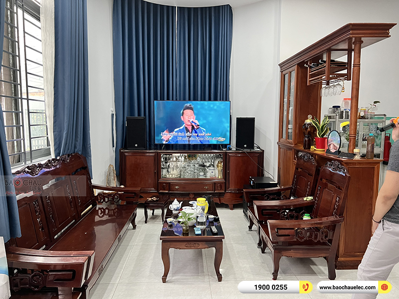 Lắp đặt dàn karaoke trị giá hơn 40 triệu cho anh Hoàn tại TPHCM (RCF X-MAX 10, BKSound DKA 8500, Paramax Sub1000 New)