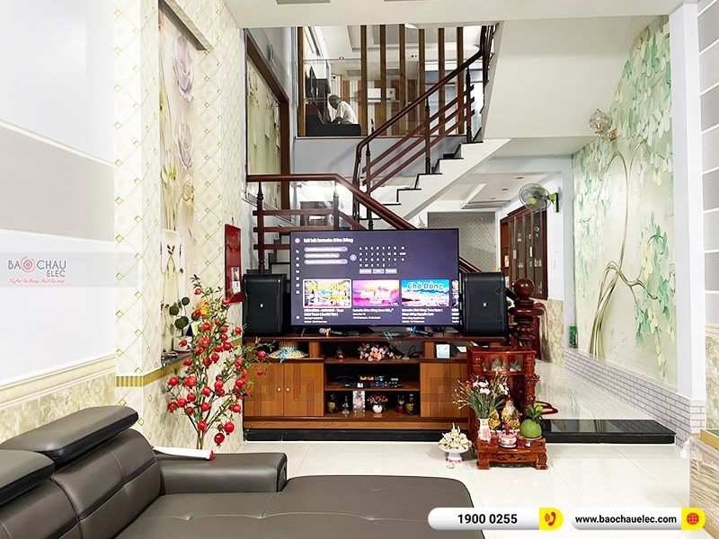 Lắp đặt dàn karaoke gia đình anh Bình tại TPHCM