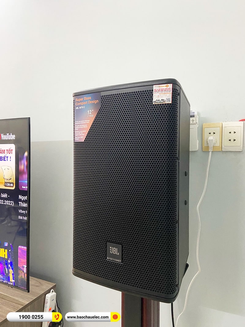 Lắp đặt dàn karaoke trị giá hơn 50 triệu cho anh Hiếu tại TPHCM (JBL MTS12, VM820A, X6 Luxury, SW612C, BCE UGX12) 