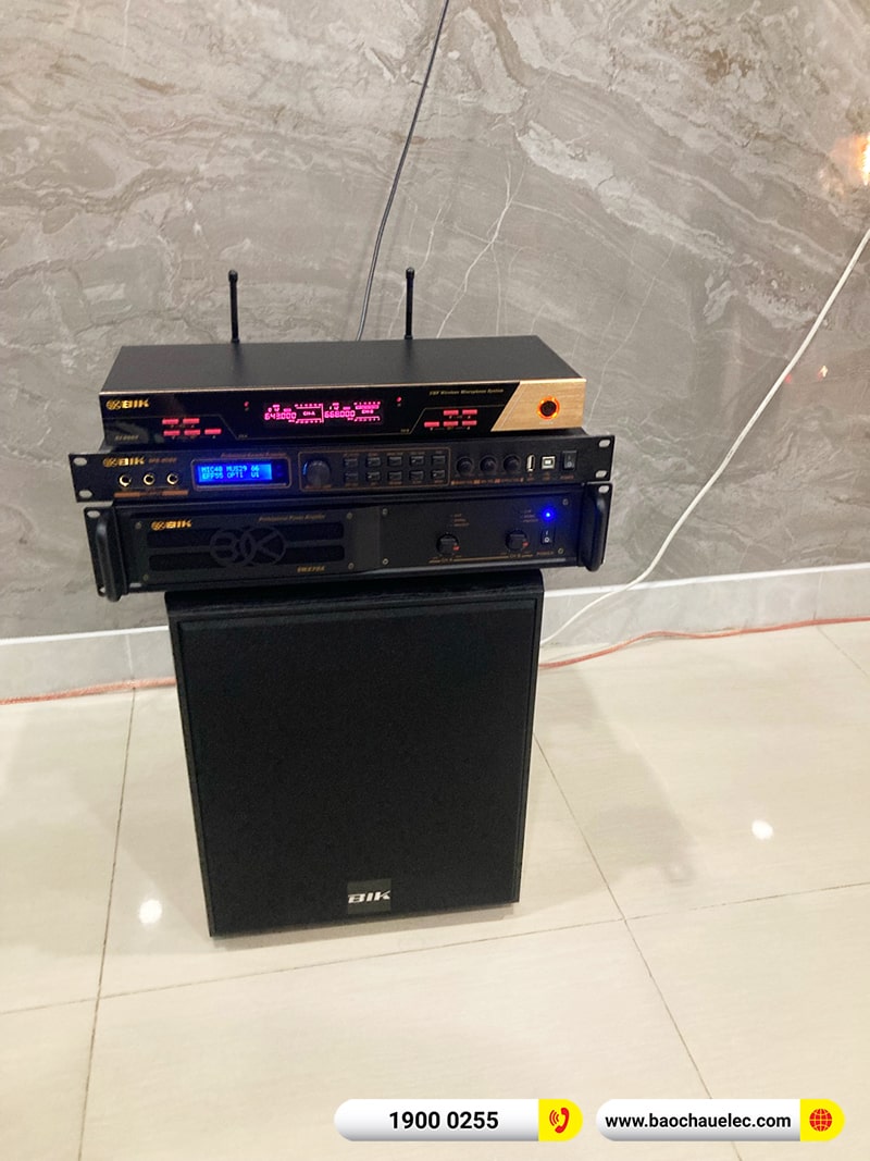 Lắp đặt dàn karaoke trị giá gần 50 triệu cho anh Huy tại TPHCM (BIK BSP 412II, VM820A, BPR-8500, BJ-W25A, BJ-U600)