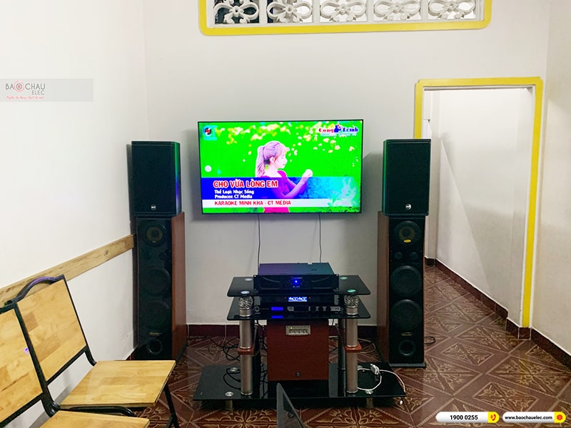 Lắp đặt dàn karaoke trị giá hơn 50 triệu cho anh Ngọc tại TPHCM