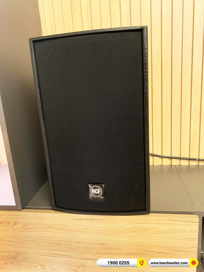 Lắp đặt dàn karaoke trị giá gần 130 triệu cho anh Chiến tại Hà Nội (RCF C3110-126, IPS 3700, KX180A, HTS12, VM300, 4K Plus 4TB, Màn 22inch) 