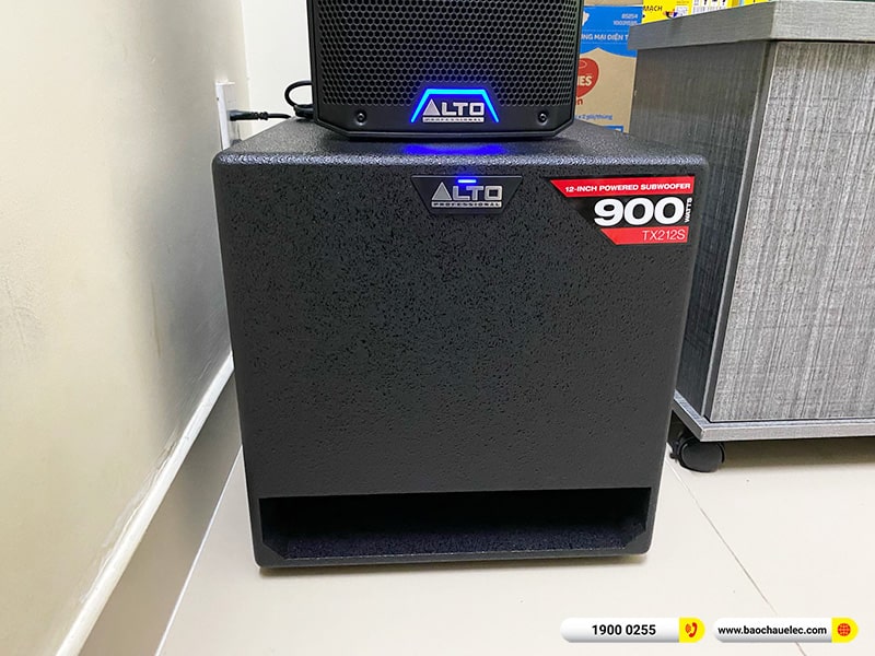 Lắp đặt dàn karaoke trị giá hơn 30 triệu cho chị Trang tại TPHCM (Alto TS415, BKSound KX6, Alto TX212S, UGX12 Gold) 