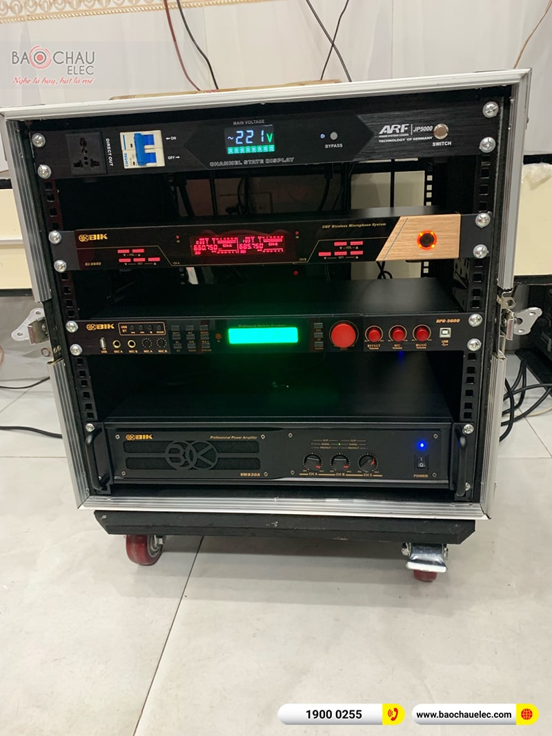Lắp đặt dàn karaoke trị giá hơn 50 triệu cho anh Hoàng tại TPHCM