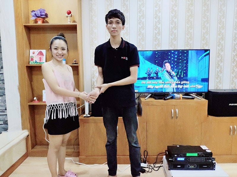 Dàn paramax gia đình chị Lan ở Tân Bình h4
