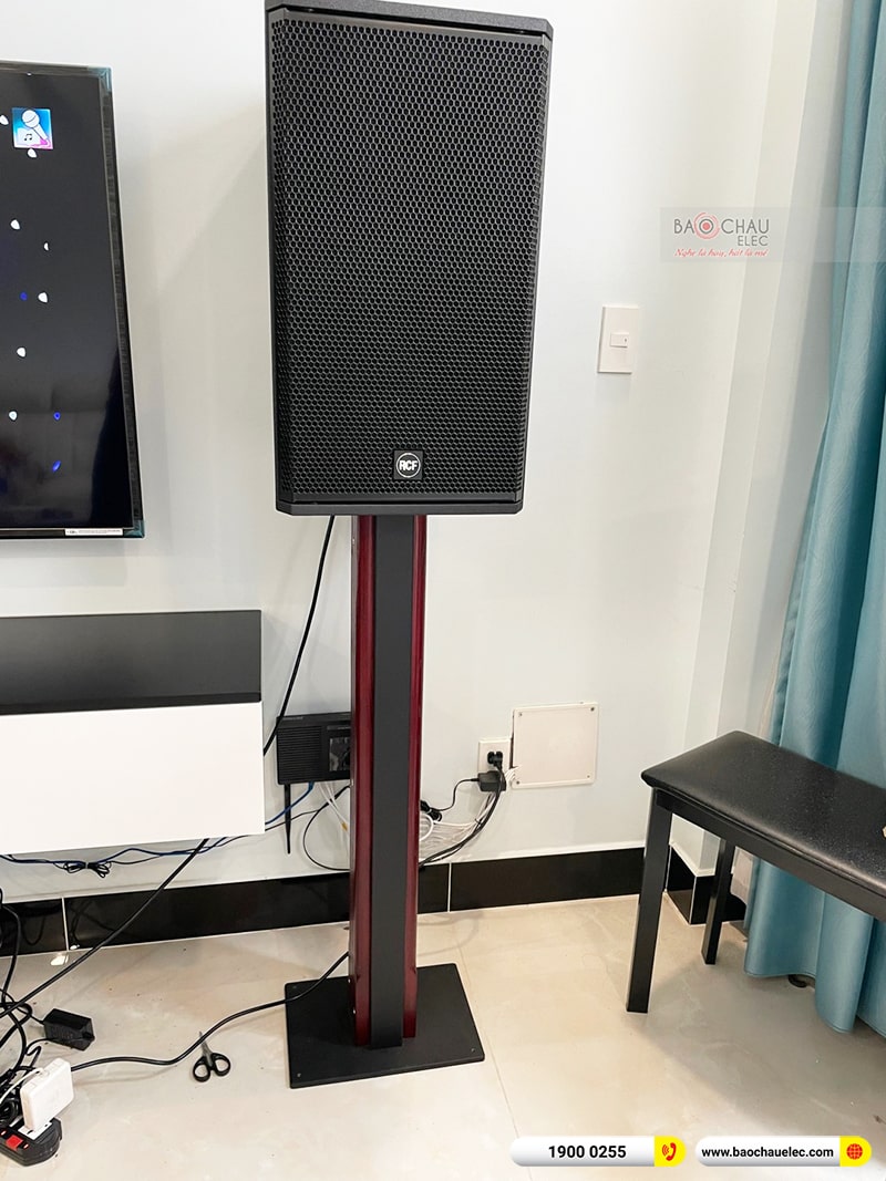 Lắp đặt dàn karaoke trị giá hơn 70 triệu cho anh Đài tại TPHCM (RCF X-MAX 12, VM620A, KX180A, Pasion 12SP, BCE VIP3000)