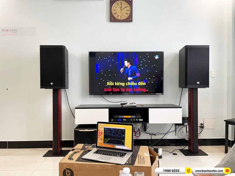 Lắp đặt dàn karaoke trị giá hơn 70 triệu cho anh Đài tại TPHCM (RCF X-MAX 12, VM620A, KX180A, Pasion 12SP, BCE VIP3000)