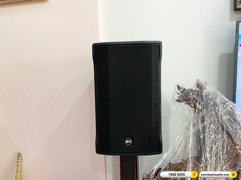 Lắp đặt dàn karaoke trị giá hơn 100 triệu cho anh Hoàng tại TPHCM (RCF CMAX 4112, IPS3700, K9900II Luxury, BCE VIP6000)