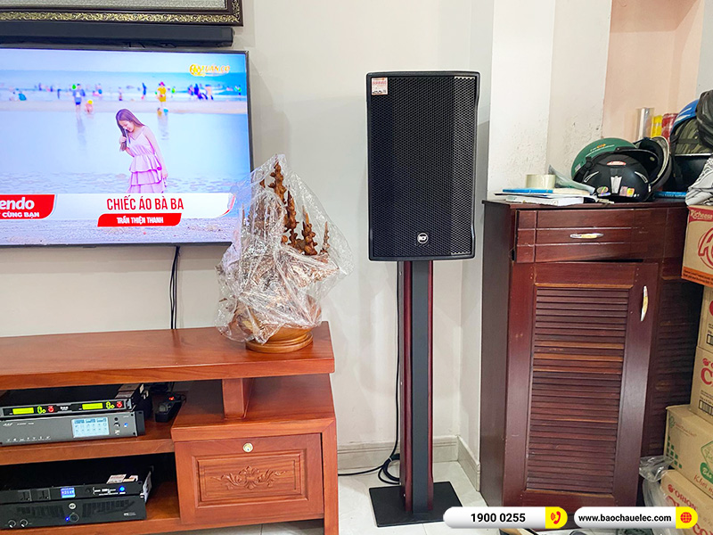 Lắp đặt dàn karaoke trị giá hơn 100 triệu cho anh Hoàng tại TPHCM (RCF CMAX 4112, IPS3700, K9900II Luxury, BCE VIP6000)