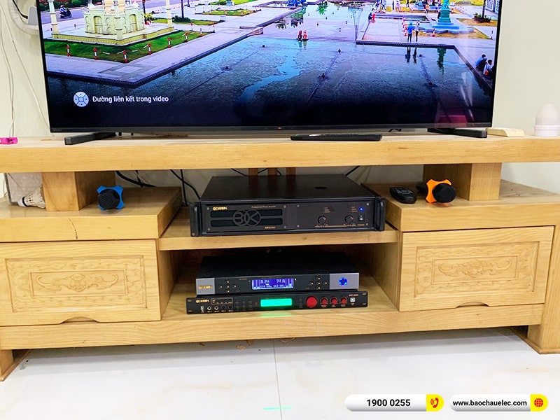 Lắp đặt dàn karaoke trị giá gần 50 triệu cho anh Trung tại TPHCM (JBL MTS10, VM620A, BPR-5600, A100P, BJ-U500) 