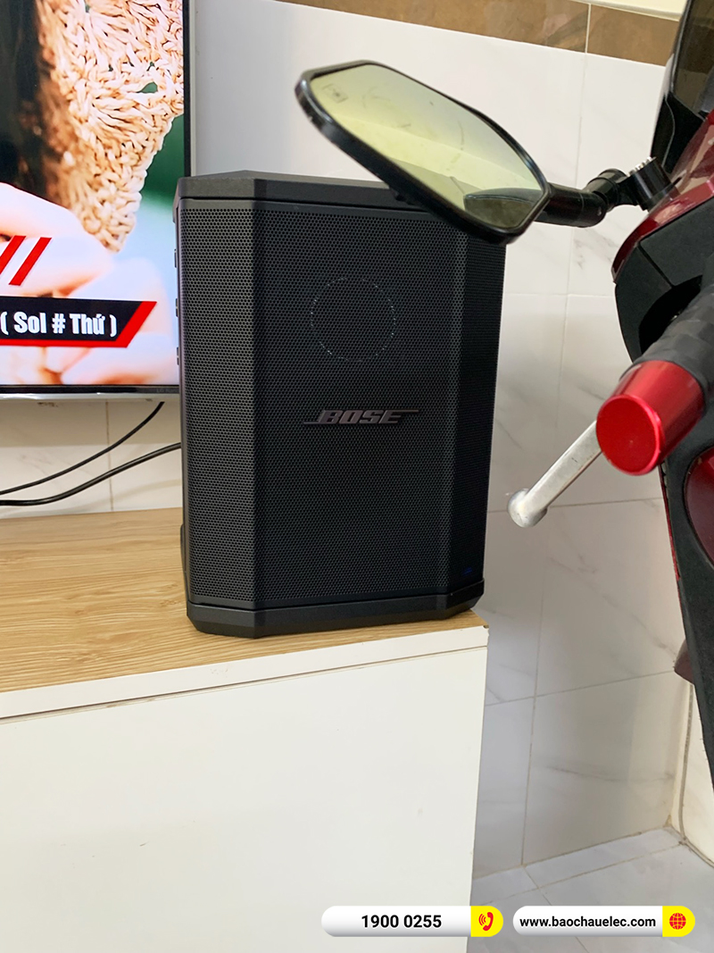 Lắp đặt dàn karaoke, loa Bose di động trị giá khoảng 40 triệu cho anh Tùng tại TPHCM (Bose S1 Pro, KX180A, JBL A100P, JBL VM200) 