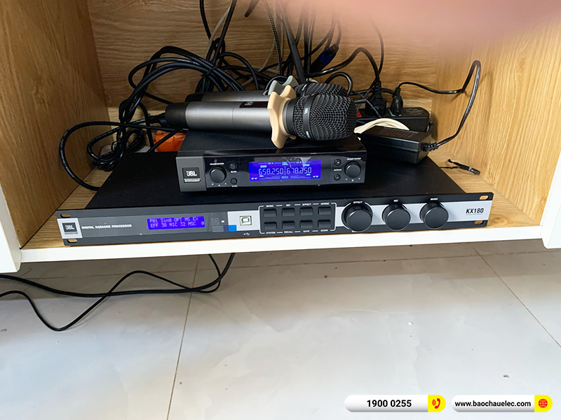 Lắp đặt dàn karaoke, loa Bose di động trị giá khoảng 40 triệu cho anh Tùng tại TPHCM (Bose S1 Pro, KX180A, JBL A100P, JBL VM200) 
