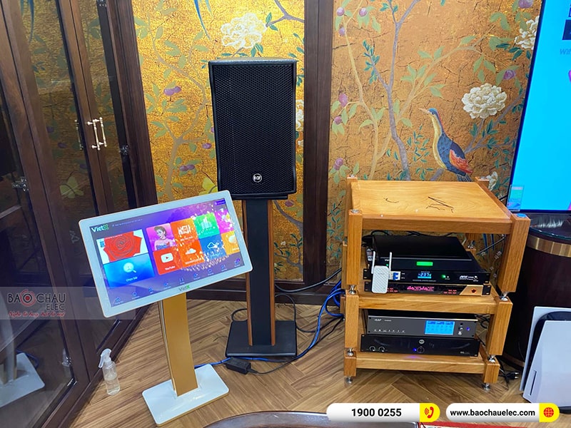 Lắp đặt d&agrave;n karaoke anh Long tại TPHCM