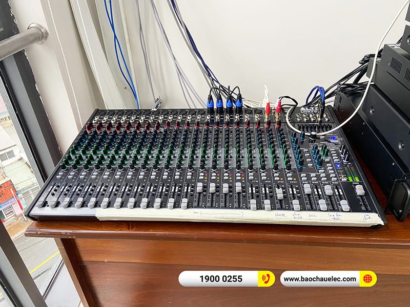Lắp đặt d&agrave;n &acirc;m thanh 143tr cho C&ocirc;ng ty CPXD 201 tại TPHCM (Alto TS415, VM840A, Live2404, Actpro DSP48, TS318S, VIP6000,&hellip;) 