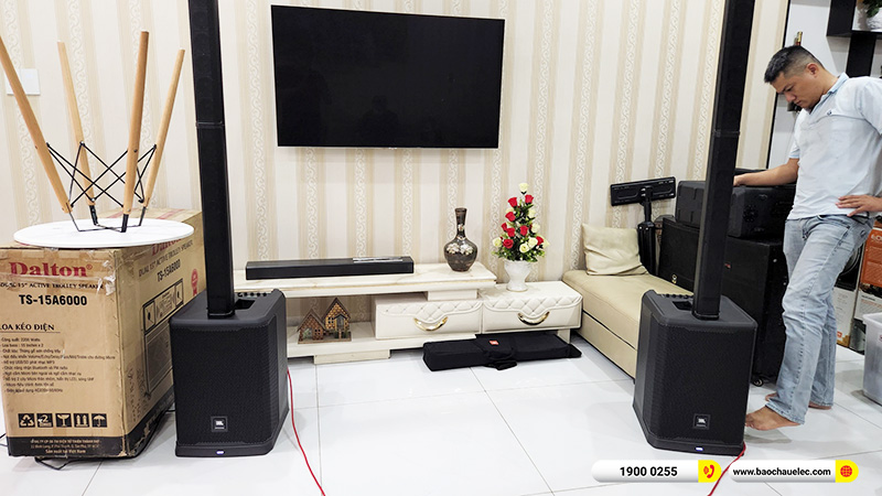 Lắp đặt Loa di động JBL 76tr cho Công ty TNHH Thương mại dịch vụ Hải Đăng tại TPHCM (JBL PRX One, JBL Wireless)