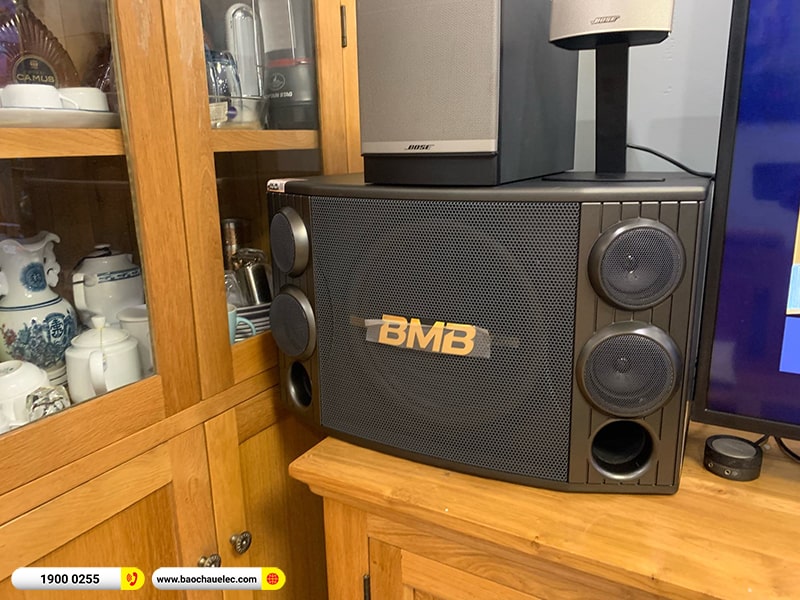 Lắp đặt dàn karaoke trị giá gần 40 triệu cho anh Cường tại TPHCM (BMB 2000SE, VM820A, BKSound X5 Plus, BIK BJ-U100) 