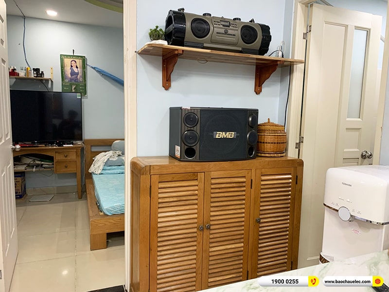 Lắp đặt dàn karaoke trị giá gần 40 triệu cho anh Cường tại TPHCM (BMB 2000SE, VM820A, BKSound X5 Plus, BIK BJ-U100) 
