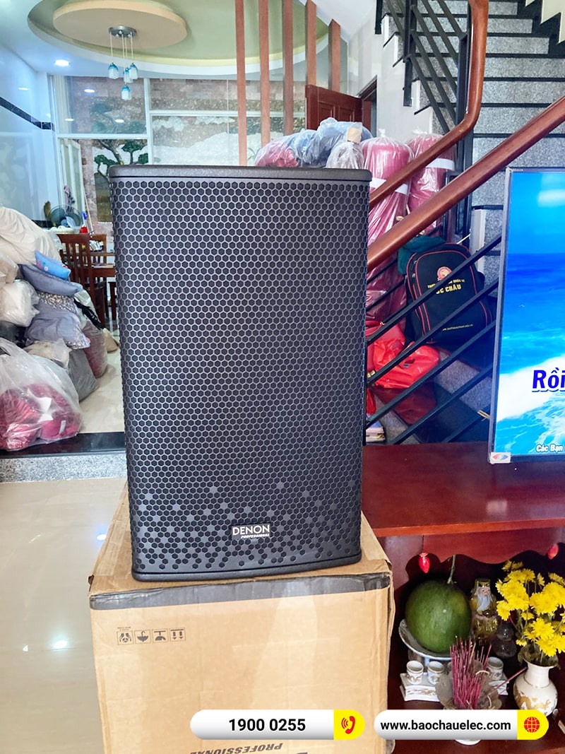 Lắp đặt dàn karaoke trị giá khoảng 30 triệu cho anh Dũng tại TPHCM (Denon DP-R212, VM620A, BKsound X5 Plus, SW512B) 
