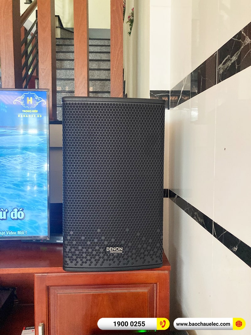 Lắp đặt dàn karaoke trị giá khoảng 30 triệu cho anh Dũng tại TPHCM (Denon DP-R212, VM620A, BKsound X5 Plus, SW512B) 
