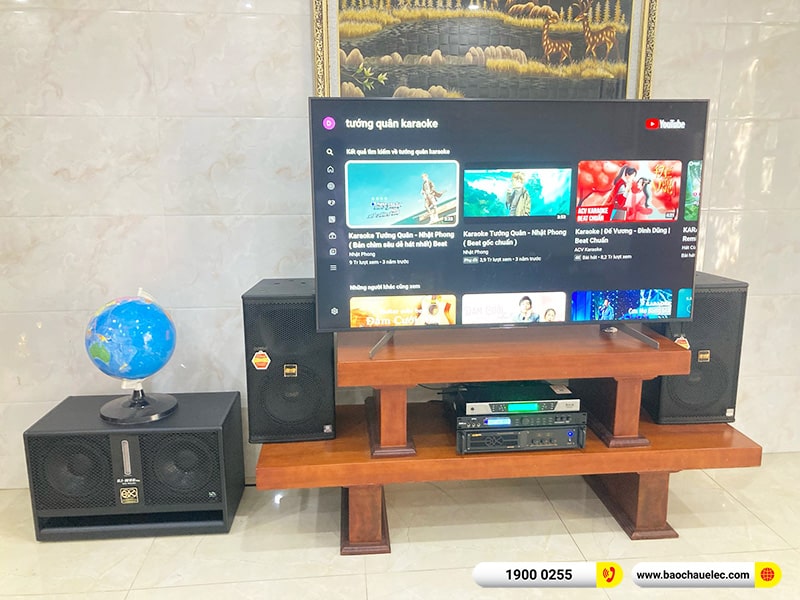 Lắp đặt dàn karaoke trị giá gần 50 triệu cho anh Lâm tại TPHCM (BMB CSS 1210SE, VM630A, X5 Plus, BJ-W66 Plus, BCE UGX12)