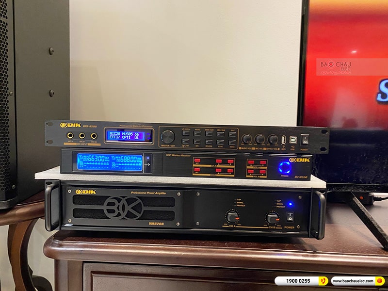 Lắp đặt dàn karaoke trị giá gần 70 triệu cho anh Phúc tại TPHCM (JBL XS12, VM820A, BPR-8500, Klipsch R120SW, BJ-U550)