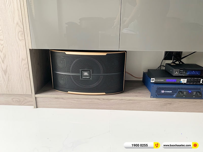 Lắp đặt dàn karaoke trị giá hơn 50 triệu cho anh Trí tại TPHCM (JBL Pasion 10, Crown T3, KX180A, JBL A120P, JBL VM200) 