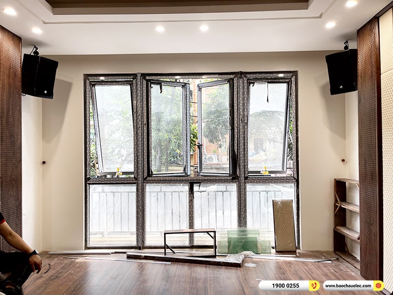Lắp đặt dàn karaoke RCF 120tr cho anh Ý tại Hà Nội (RCF EMAX 3110 MK2, VM640A, BPA-6200, KX180A, W66 Plus, WB-5000S,…)