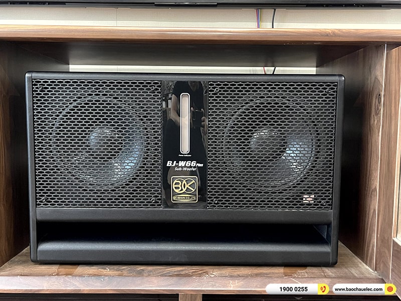 Lắp đặt dàn karaoke RCF 120tr cho anh Ý tại Hà Nội (RCF EMAX 3110 MK2, VM640A, BPA-6200, KX180A, W66 Plus, WB-5000S,…)
