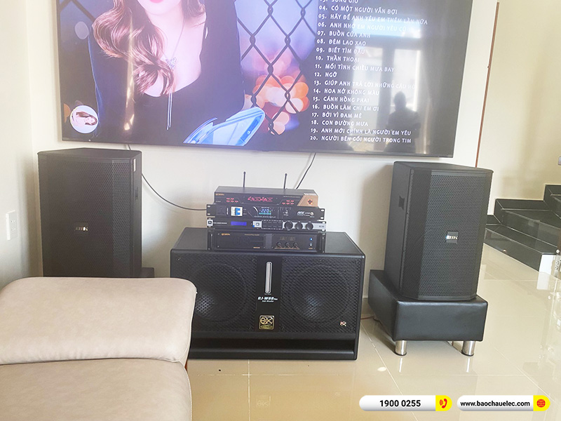 Lắp đặt dàn karaoke BIK 53tr cho chị Lộc tại TPHCM (BIK BSP 412II, VM830A, KX180A, BJ-W88 Plus, BJ-U600) 